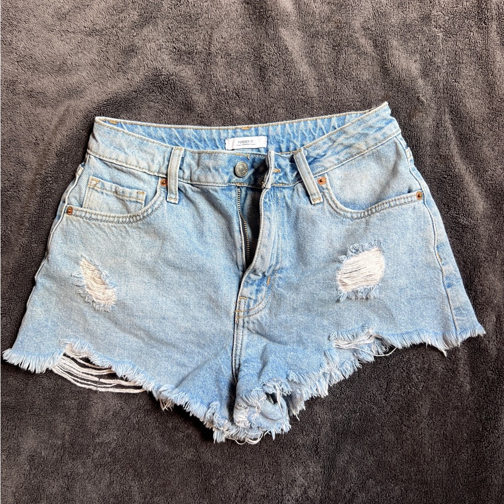 Size 25 Jean shorts